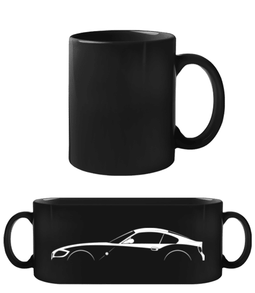 Aperçu: 'BMW Z4 M Coupe (E85)' Silhouette - Tasse Noire - Noir - Devant
