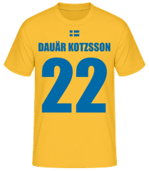 Schweden Fußball Trikot Dauär Kotzsson · Männer Basic T-Shirt