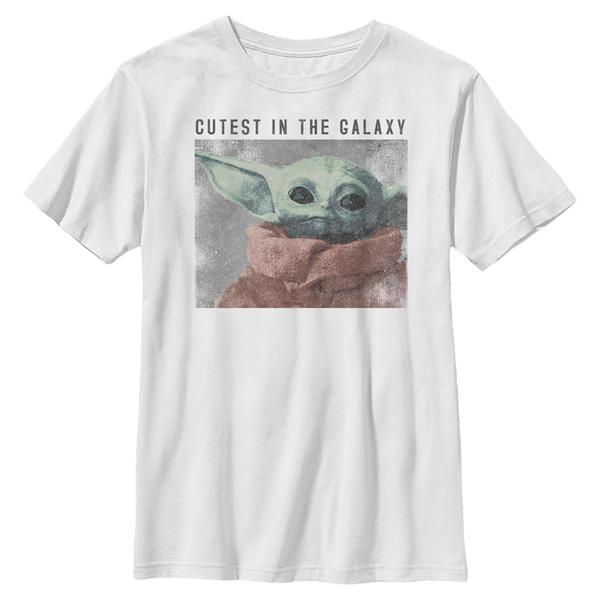 Aperçu: Star Wars - The Mandalorian - The Child Galaxys Cutest - Enfant T-shirt - Blanc - Devant