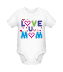 Mom Love · Body manches courtes bio