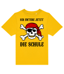 Ich Entere Jetzt Die Schule · Kinder T-Shirt B&C