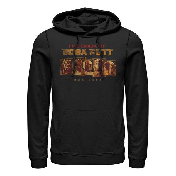 Aperçu: Star Wars - Le Livre de Boba Fett - Skupina New Characters - Unisex Sweat à capuche - Noir - Devant
