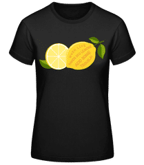 Lemon and Tequila · Women&#039;s Basic T-Shirt