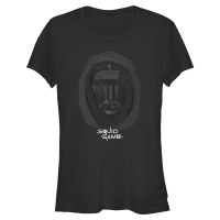 Netflix - Squid Game - Logo Front Man Geometric - Femme T-shirt - Noir - Devant