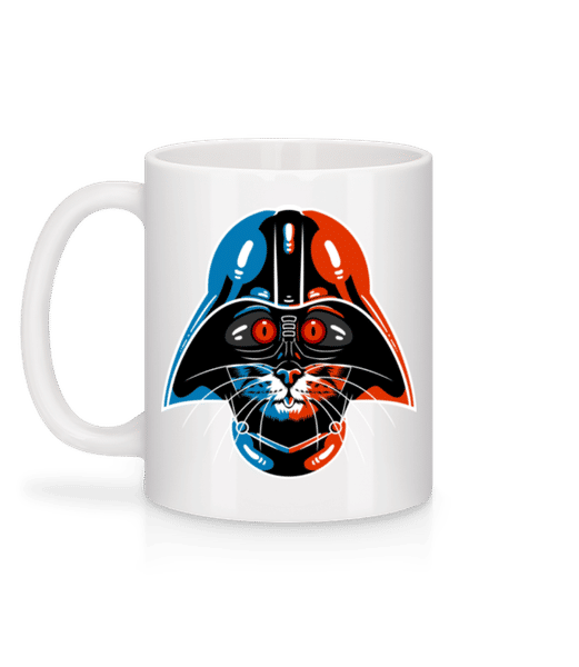Aperçu: Cat Vader - Mug en céramique blanc - Blanc - Derrière