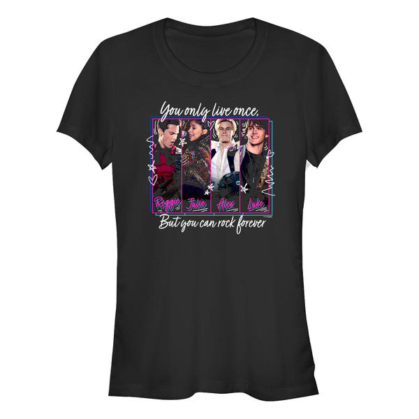 Aperçu: Netflix - Julie And The Phantoms - Skupina Phantom Group - Femme T-shirt - Noir - Devant