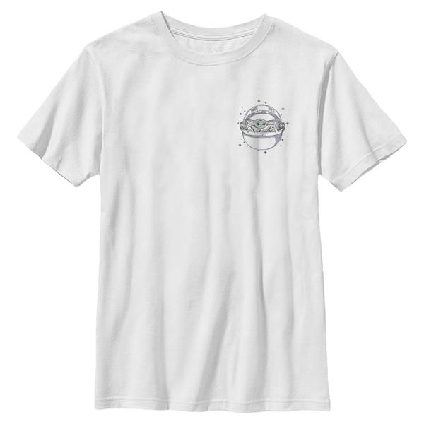 Aperçu: Star Wars - The Mandalorian - The Child Child Star - Enfant T-shirt - Blanc - Devant