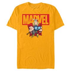 Marvel - Avengers - Thor Brick - Hombres Camiseta