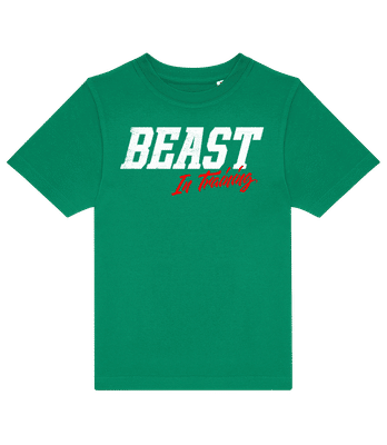 Beast In Training - Kids B&C T-Shirt - Kelly green - Front