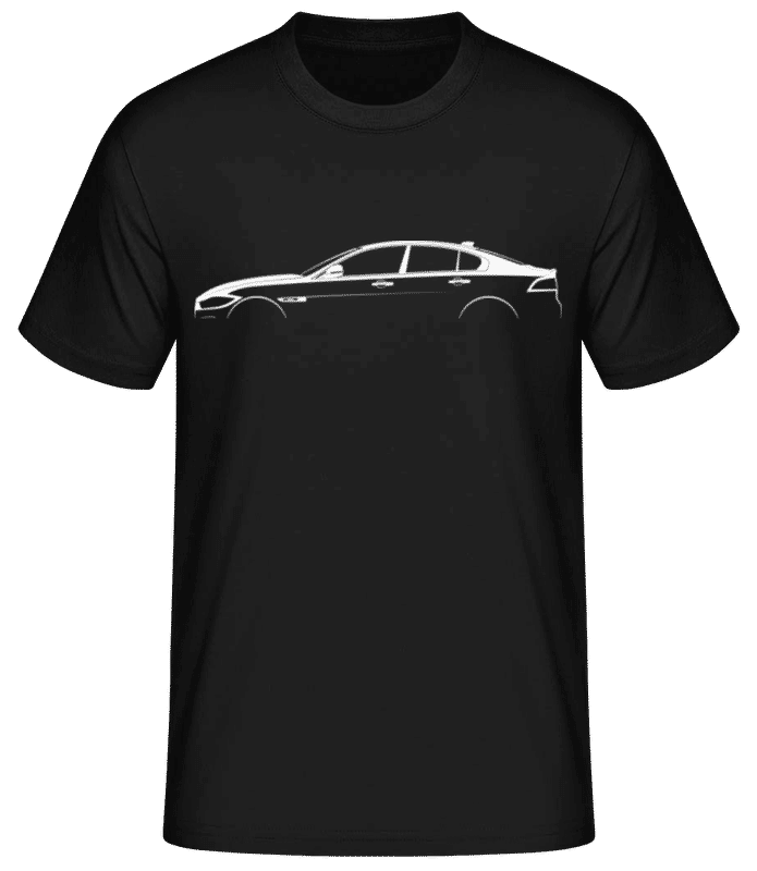 Preview: 'Jaguar XE' Silhouette - Men's Basic T-Shirt - Black - Front