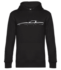 'Chevrolet Corvette C4' Silhouette · Männer Standard Hoodie