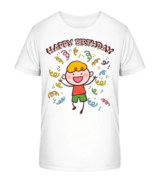 Aperçu: Happy Birthday Dance - T-shirt bio Enfant Stanley Stella 2.0 - Blanc - Devant