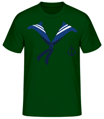 Sailor - Men's Basic T-Shirt - Bottle green - Front