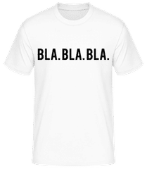 Bla Bla Bla · Männer Basic T-Shirt