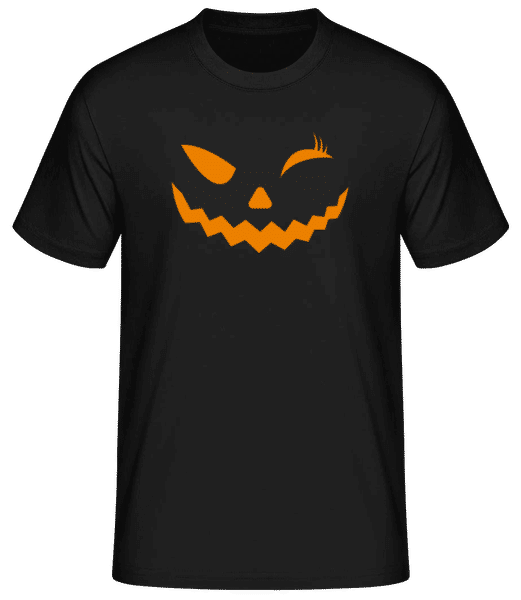 Aperçu: Rire Kuerbis - T-shirt standard Homme - Noir - Devant