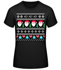 Ugly Ho Ho Ho · Frauen Basic T-Shirt