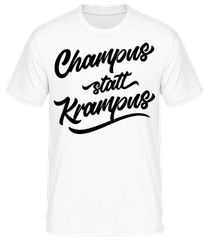 Champus Statt Krampus · Männer T-Shirt B&C