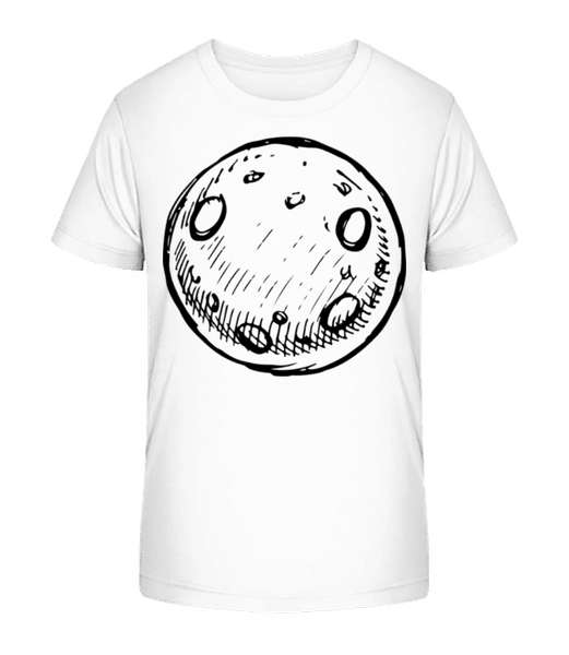 Aperçu: Lune - T-shirt bio Enfant Stanley Stella 2.0 - Blanc - Devant