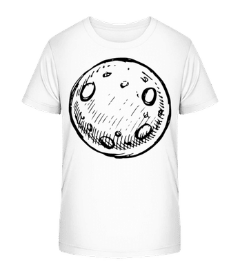 Lune - T-shirt bio Enfant Stanley Stella 2.0 - Blanc - Devant