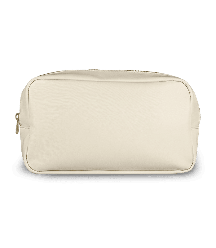 Preview: BagBase Travel Wash Bag - Cream - Front