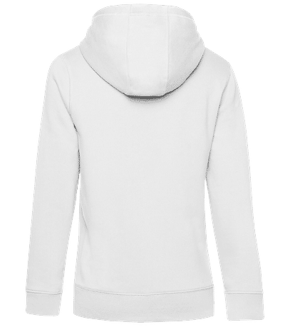 Sweat à capuche standard pour femme - Blanc - Derrière