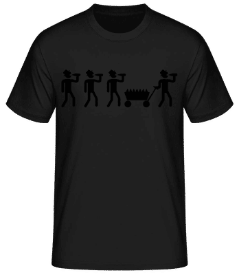 Father's Day Party - Pánske basic tričko - Čierna - Predné