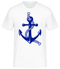 Anker mit Seil · Männer T-Shirt B&C