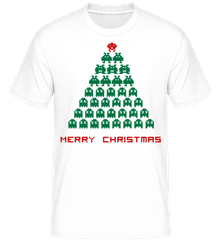 Merry Christmas Pixel Monster ·  T-Shirt Shirtinator homme