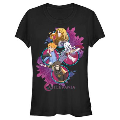 Netflix - Castlevania - Skupina Four Circles - Femme T-shirt - Noir - Devant