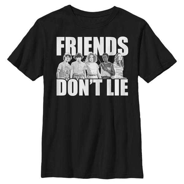Netflix - Stranger Things - Photo de groupe Cast Friends Don't Lie - Enfant T-shirt