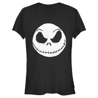 Disney Classics - L'étrange Noël de monsieur Jack - Jack Skellington Big Face Jack - Halloween - Femme T-shirt - Noir - Devant