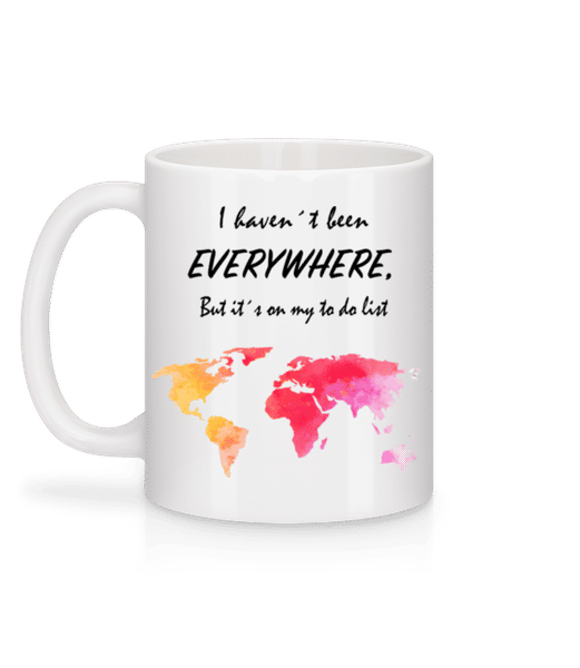 Aperçu: I Havent Been Everywhere - Mug en céramique blanc - Blanc - Derrière