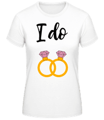 I Do Rings · Women's Basic T-Shirt