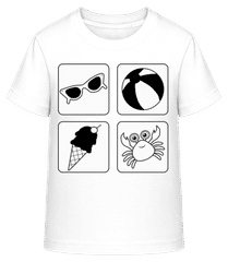 Été D'Enfants · T-shirt shirtinator Enfant