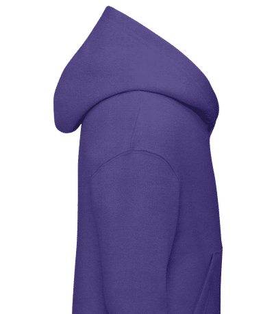 Sweat à capuche standard pour enfant - Pourpre - Droite