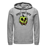 Disney - Snehulienka - Quote One Bite - Halloween - Unisex Mikiny s kapucňou - Melírovo šedá - Predné