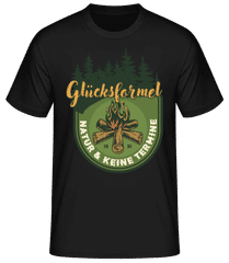 Glücksformel · Männer Basic T-Shirt