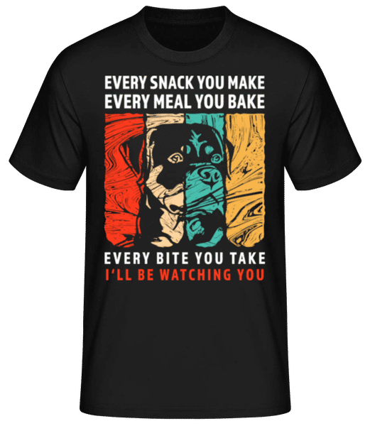 Aperçu: I'll Be Watching You - T-shirt standard Homme - Noir - Devant