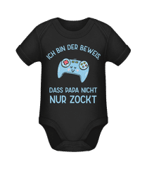 Der Beweis Dass Papa Nicht Nur Zockt · Baby Bio Strampler