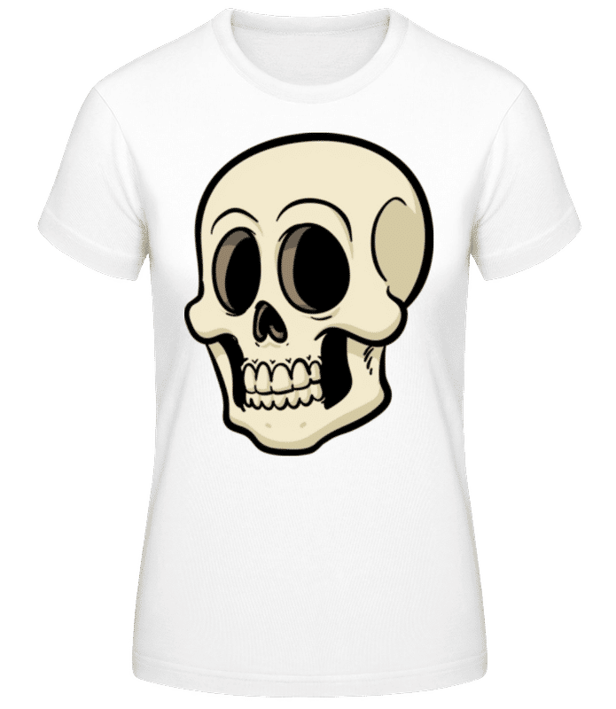 Preview: Comic Skull To - Women's B&C T-Shirt - White - Front
