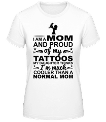 Mom Proud Of Tattoos 1 · Camiseta básica de mujer