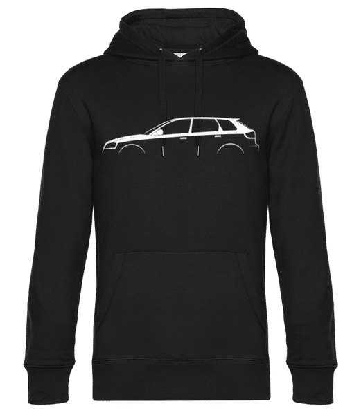 Aperçu: 'Audi RS 3 Sportback (8P)' Silhouette - Sweat à capuche premium Unisexe - Noir - Devant