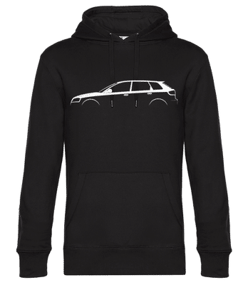'Audi RS 3 Sportback (8P)' Silhouette - Sweat à capuche premium Unisexe - Noir - Devant