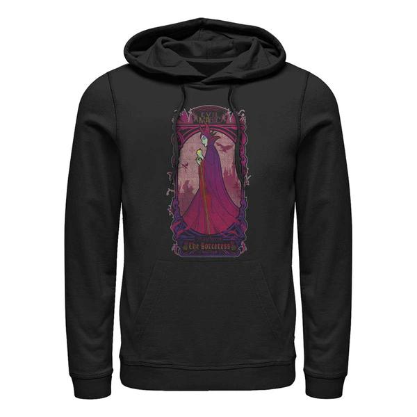 Disney - Sleeping Beauty - Maleficent The Sorceress - Unisex Sweat à capuche - Noir - Devant