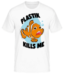 Plastik Kills Me · Männer T-Shirt B&C