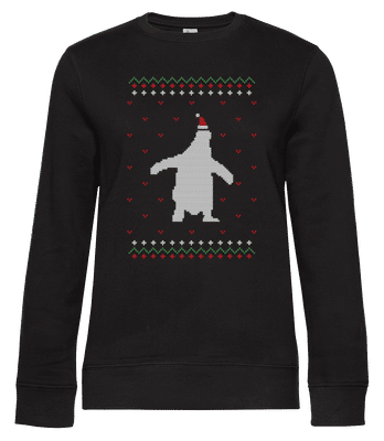 Ugly Penguin - Women's standard sweatshirt - Black - Front