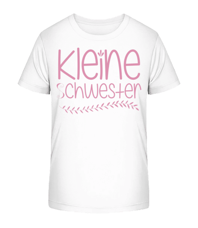 Vorschau: Kleine Schwester - Kinder Bio T-Shirt Stanley Stella 2.0 - Weiß - Vorne