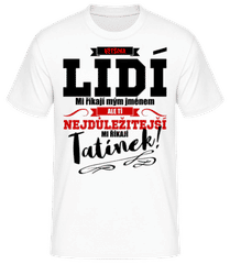 Důležité informace Lidé Call Me táta · Pánské tričko B&C