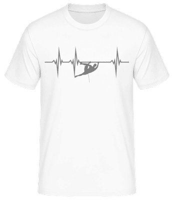 Amplitude Du Grimpeur - T-shirt standard Homme - Blanc - Devant