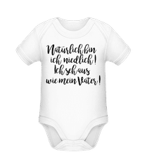 Natürlich Bin Ich Niedlich! Vater · Baby Bio Strampler